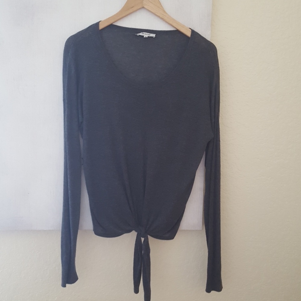 Madewell charcoal sweater